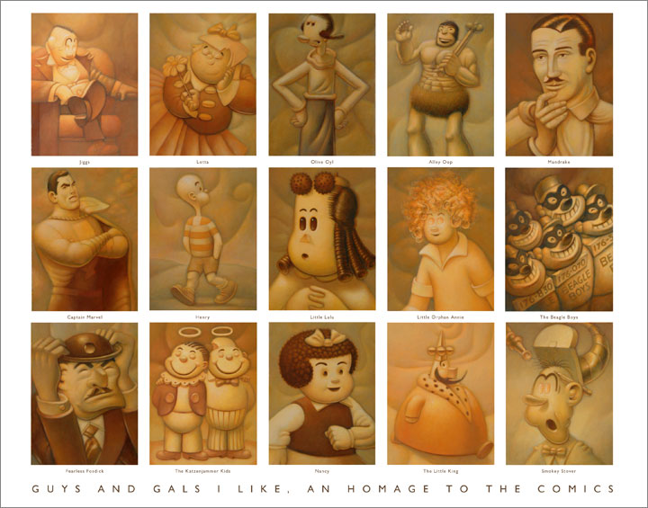 Homage to the Comics