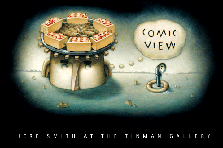 Comic View Promo Postcard